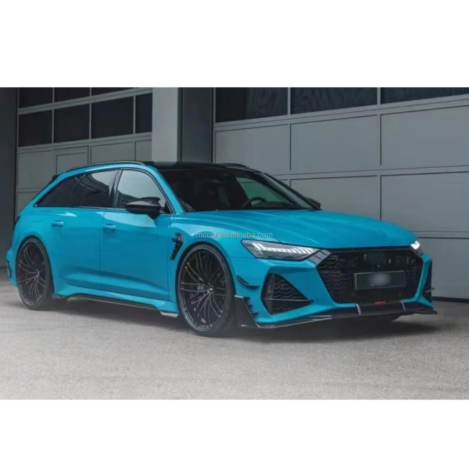 Recomendado Separador de barra de seguridad para labio frontal A-u-d-i RS6 ABT