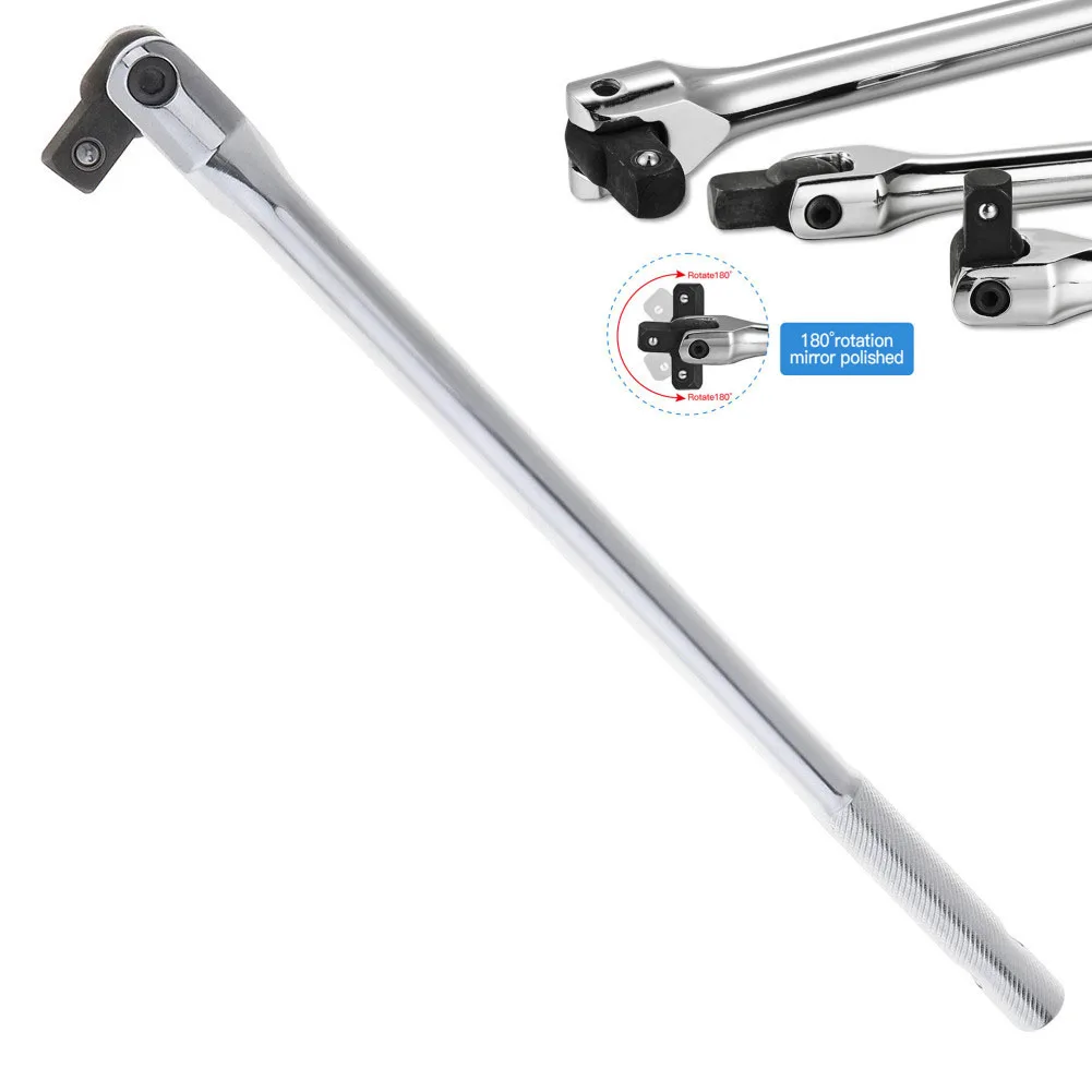 

B50 1/2'' F Rod Wrench Socket 10'' 15'' 18'' Torque Wrench Long Force Bar Activity Head Strong Lever Steering Handle Repair Tool