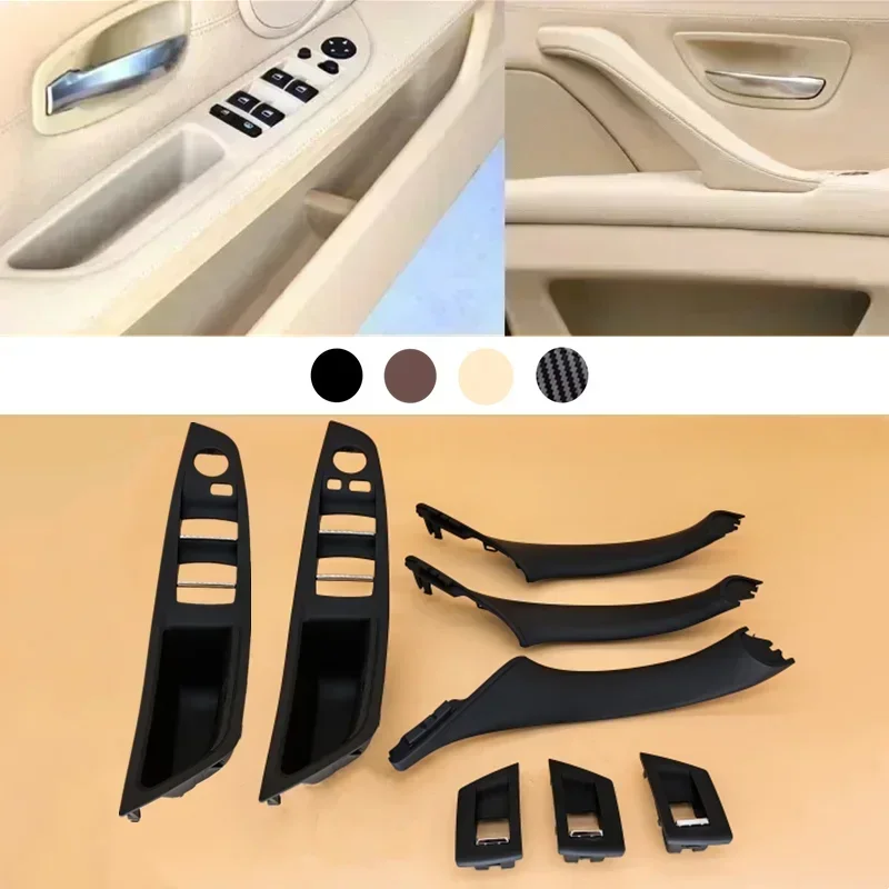 

Car Interior Door Pull Handle Panel Cover replacement for BMW 5 Serie F10 F11 F18 2010-2016 520i 525i 523 525 528 528i 530i