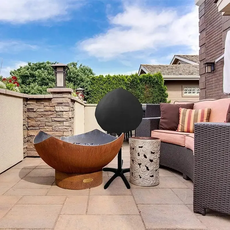 Waterproof Oxford BBQ Grill Cover, Outdoor Protective Cover for Electric & Charcoal Grills view 2