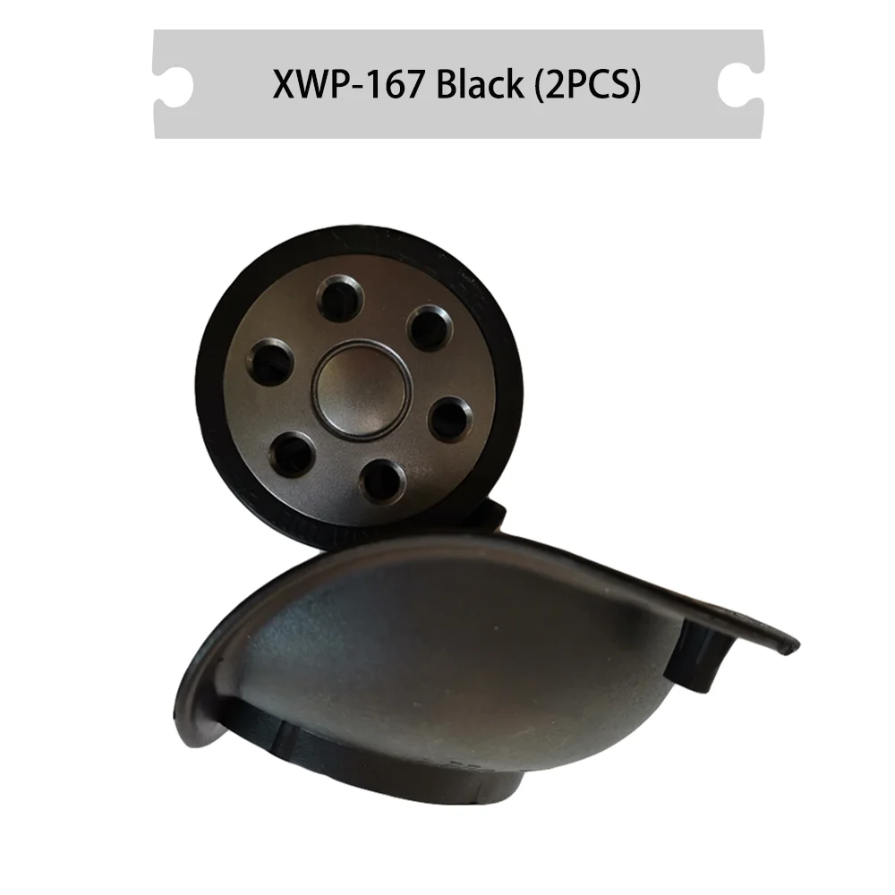 Suitable For XWP-167 Black wheel sliding replaceable luggage universal wear-resistant wheel good beacing performance