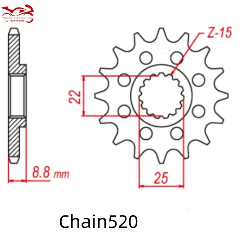 Front Rear Sprocket for Gas Gas Husaberg FE TE FX 125 250 300 350 390 450 501 FS 570 Super MC EC MCF ECF EXF Cross Country