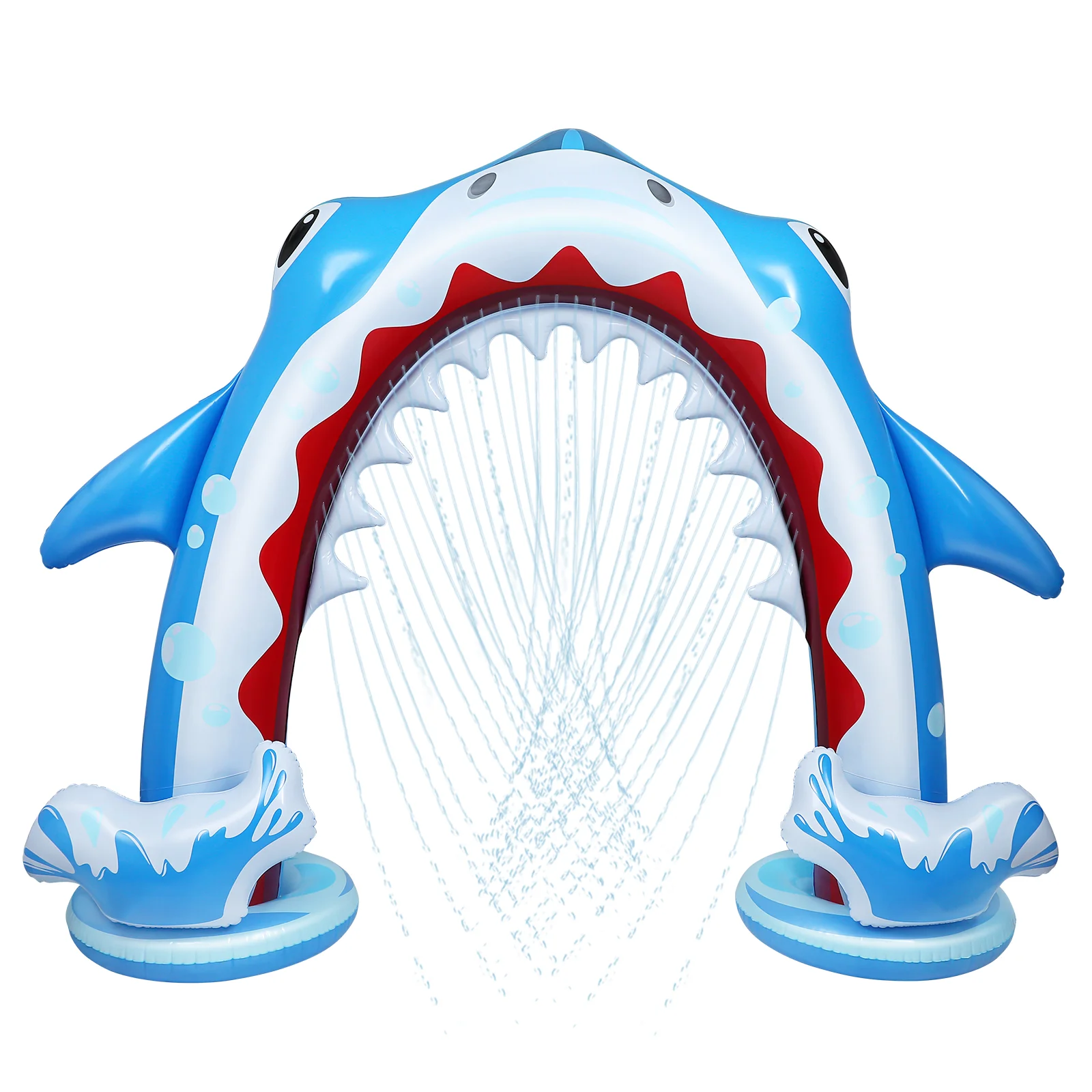 

Water Sprinklers for Kids Yard Spray Play Toy Inflatable Shark Shaped Toddler Child