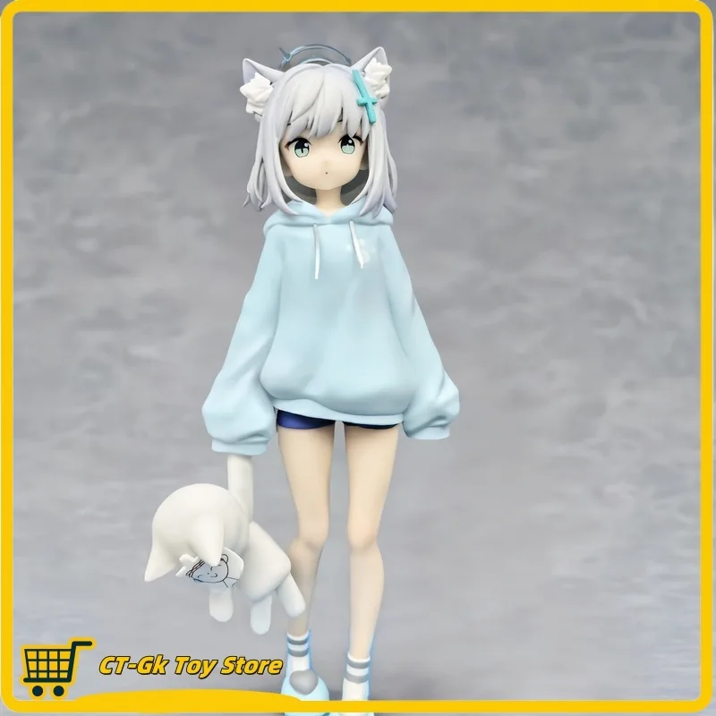 

Anime Blue Archive Game Peripheral Derivatives Beautiful Girl Series Sunaookami Shiroko Cute Model Decoration Toy Birthday Gift