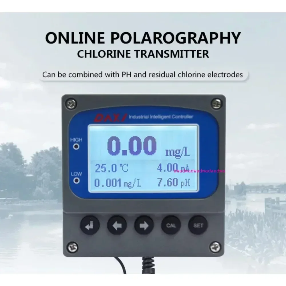 

Analyzer /can measure pH & Temperature simultaneously CL-1001 Online Residual Chlorine