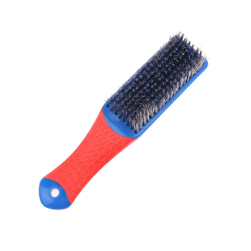 Heavy Duty Stainless Steel Wire Brush With Comfortable Plastic Handle - Perfect For Removing Rust, Welding Slag, Dirt, And Paint