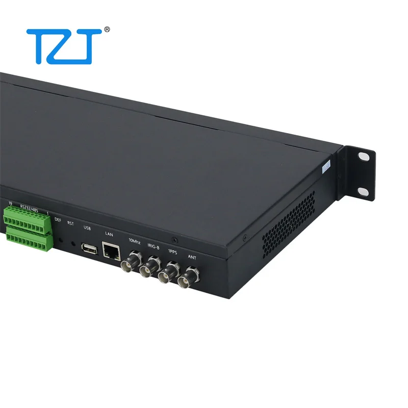 Server orario di rete TZT con OCXO ad alta precisione per Beidou Dual Mode GPS PTP Orologio Server NTP (antenna 30 m + 1/2 porta di rete)