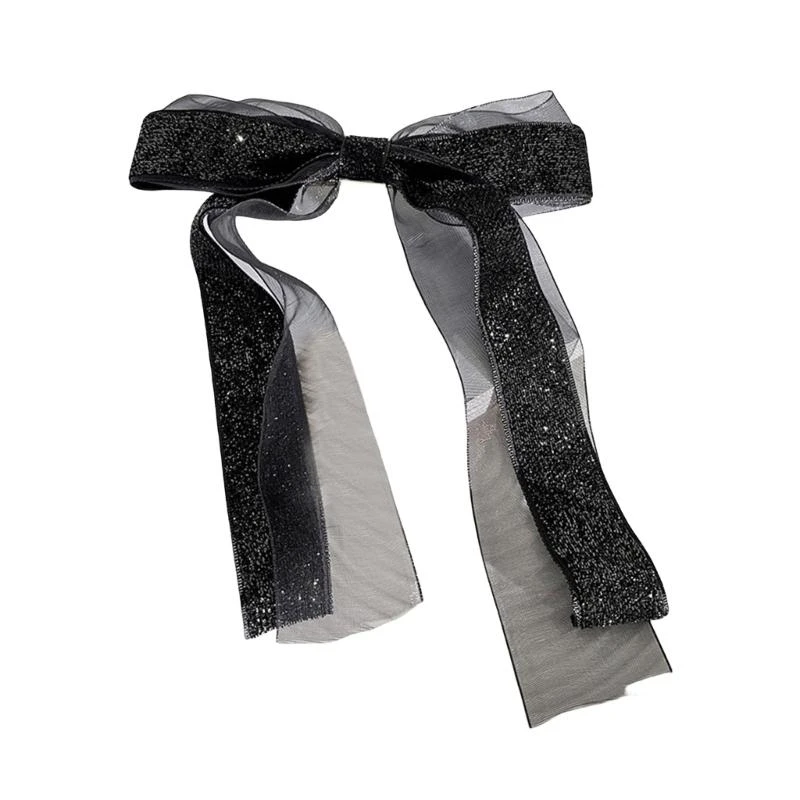 

Elegant Bowknot Hairpin Hair Clip Hairband Fashionable Hair Accessory Bowknot Hair Jewelry Fabric Texture for Everyday 15UB