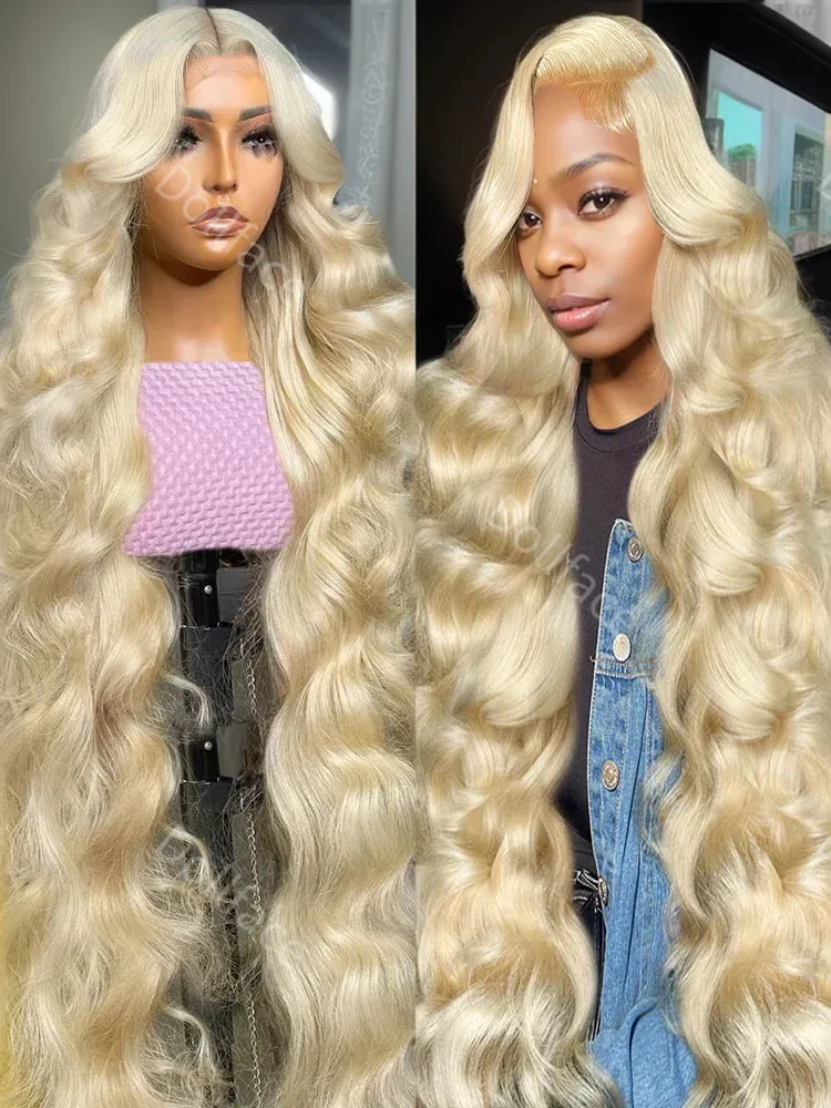 

13x6 Cheap Wigs Human Hair 13x4 Transparent Lace Frontal Wig 613 Honey Blonde For Women Choice Body Wave 30 Inch Brazilian