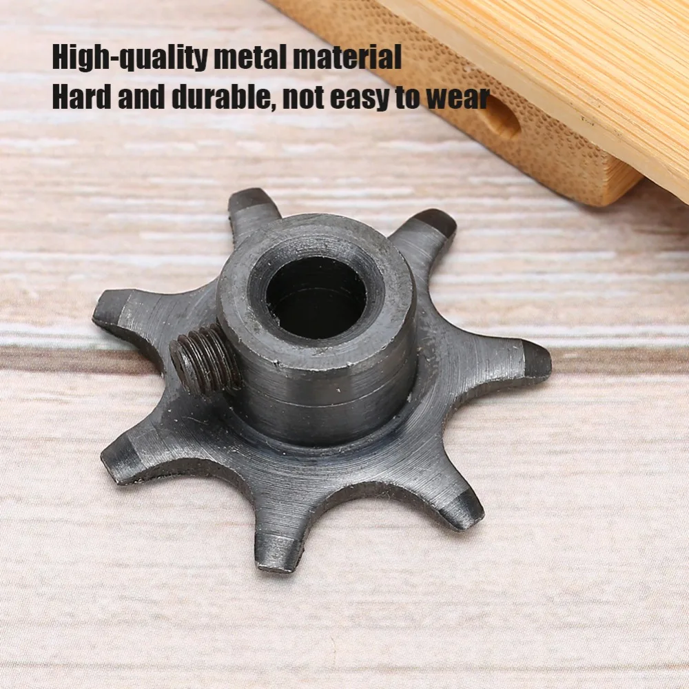 2pcs Convenient Metal Wheel Gear Black Small And Light Reverse Gear Long Service Reversible Design Toothed Gear Home Use