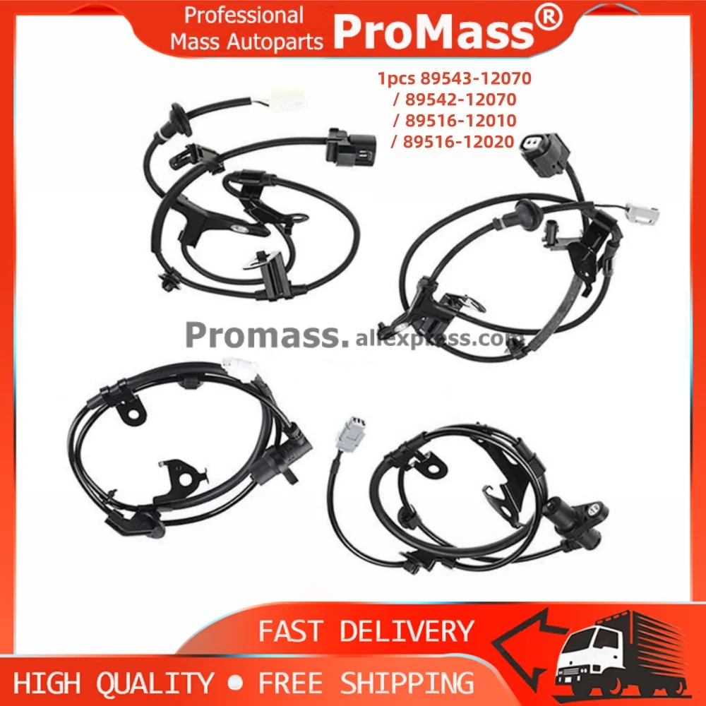 

ABS Wheel Speed Sensor 89516-12020 8954202050 ALS1393 5S6765 For Toyota Corolla 1.8L 03-08 89543-12070 89542-12070 89516-12010