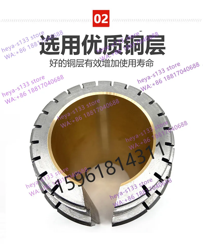 M7130 M7132 Surface Grinding Machine Accessories Spindle Copper Sleeve Copper Shell, Front Bearing Bearing M7140 7160