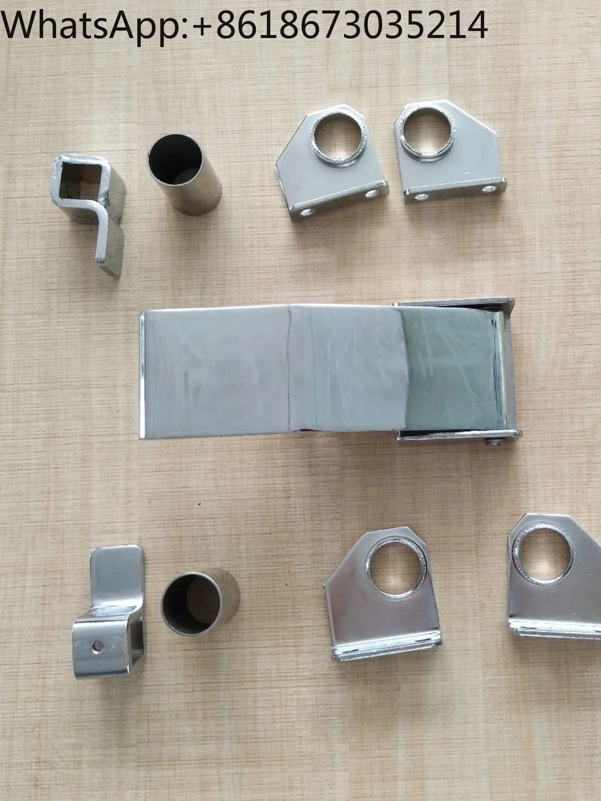 Stainless  304 square rod door lock Industrial oven machinery and equipment Stainless steel explosion-proof door buckle handle