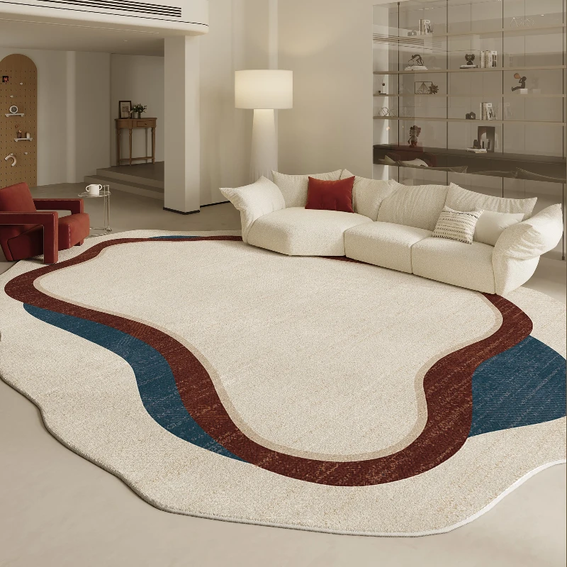 Irregular Plush Area Rug 2