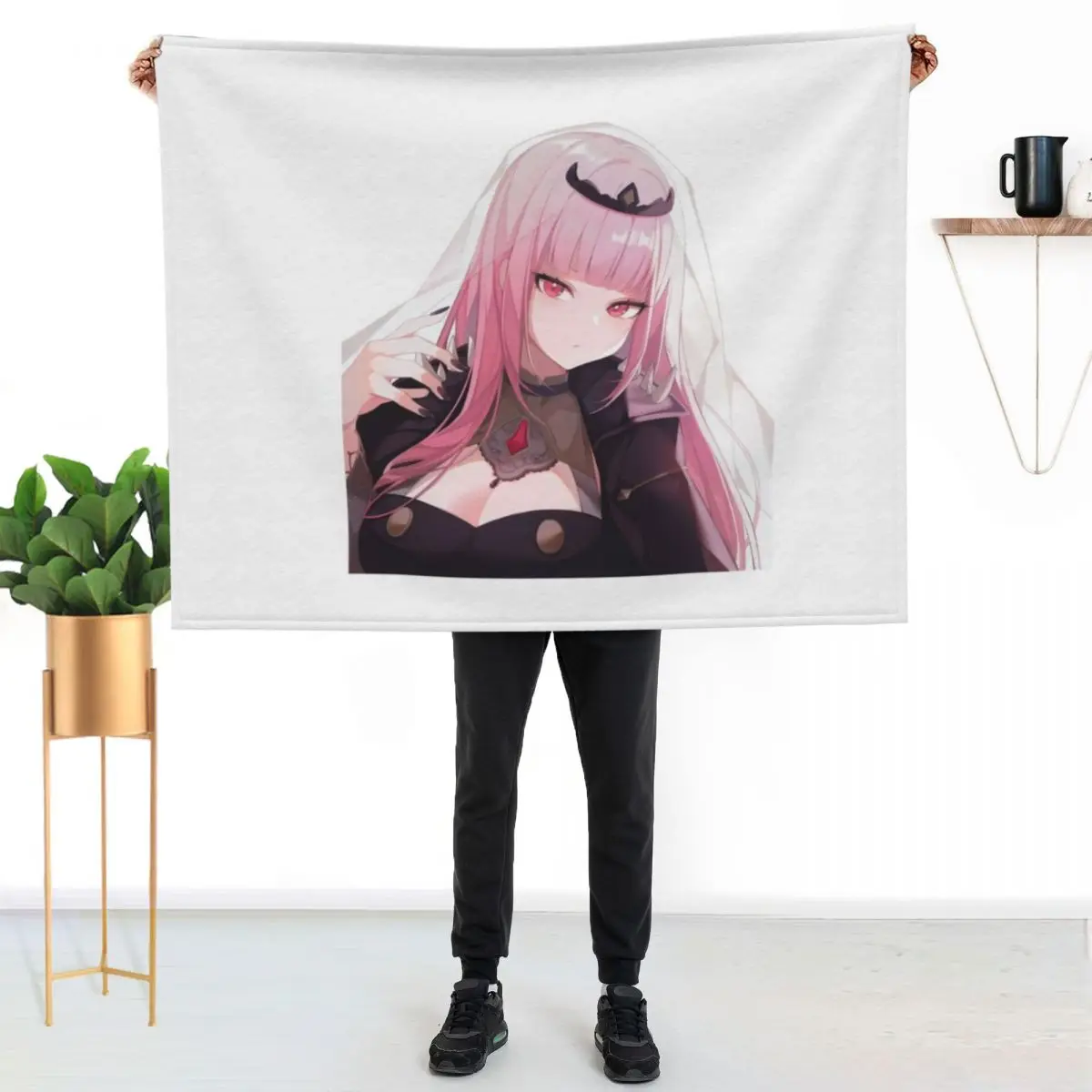 Mori Calliope Throw Blanket Versatile Cozy Throw Blanket for All Occasions