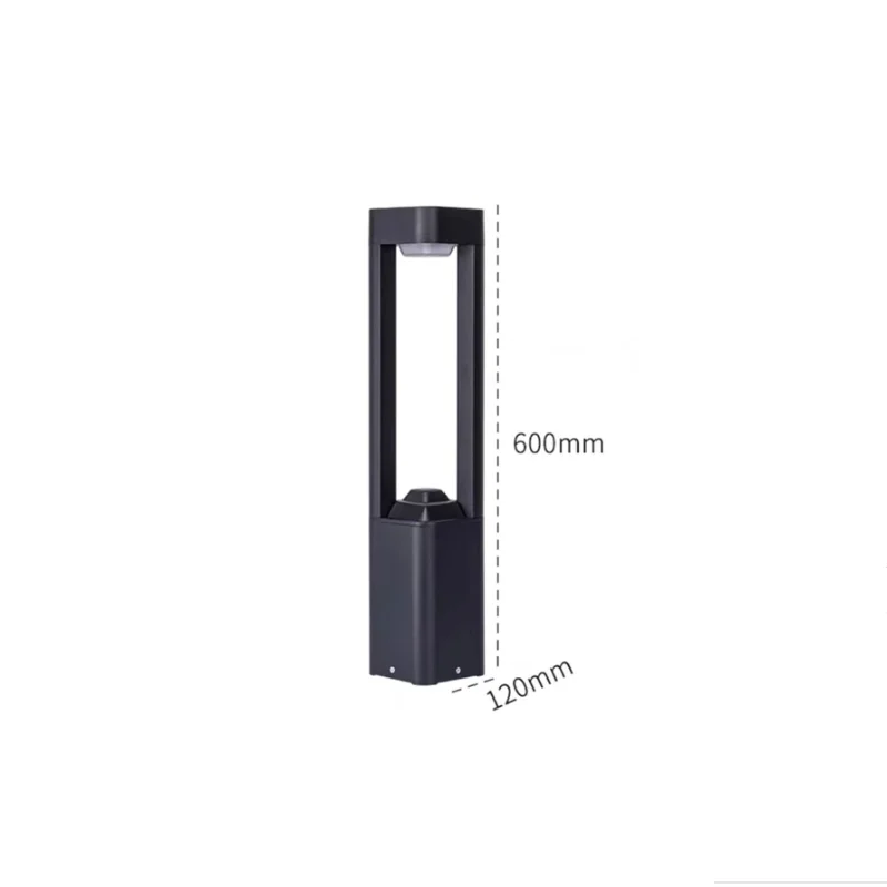 Outdoor Waterproof IP65 LED bollard Lawn Lamp New Style Aluminum Pillar Garden Path Landscape Lawn Lights AC85-265V