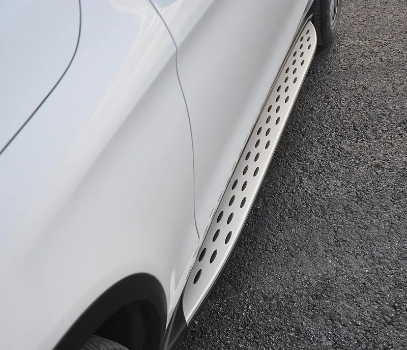 klt-A-242- high quality Running Board for Benz GLC Class X253 GLC300  2016+ PP plastic+Aluminum Alloy Car side step