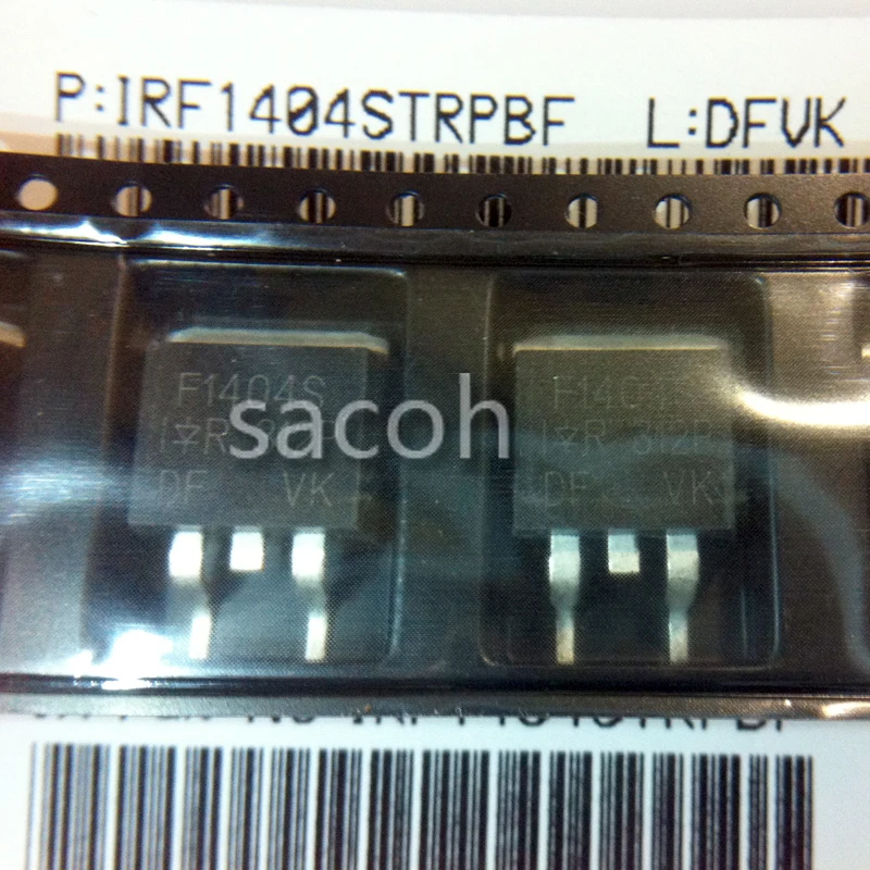 

SACOH Electronic Components 100% Brand New Original In Stock IRF1404S 2Pcs