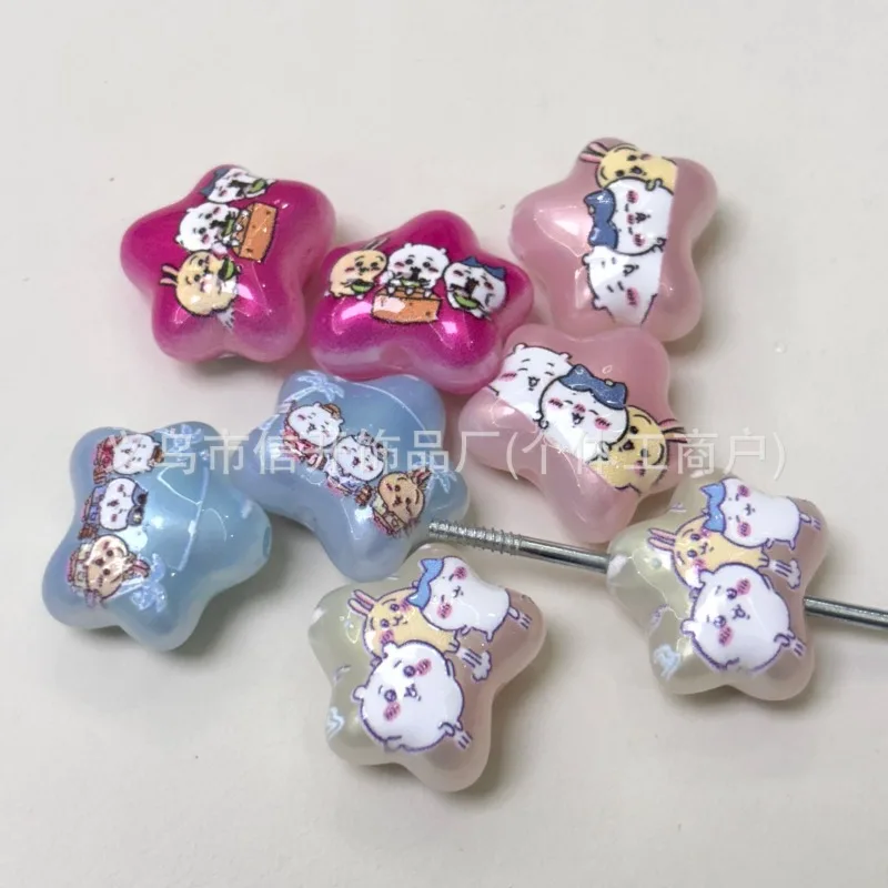 

Cartoon anime ChiiKawa beads handmade DIY keychain, jewelry backpack pendant charms bead pen accessory materials Wholesale