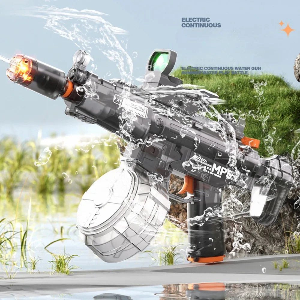 Giocattoli per pistola ad acqua elettrica di grande capacità Tiro ad alta precisione Battaglia all'aperto Spiaggia Intrattenimento all'aperto Giocattoli per adulti per bambini