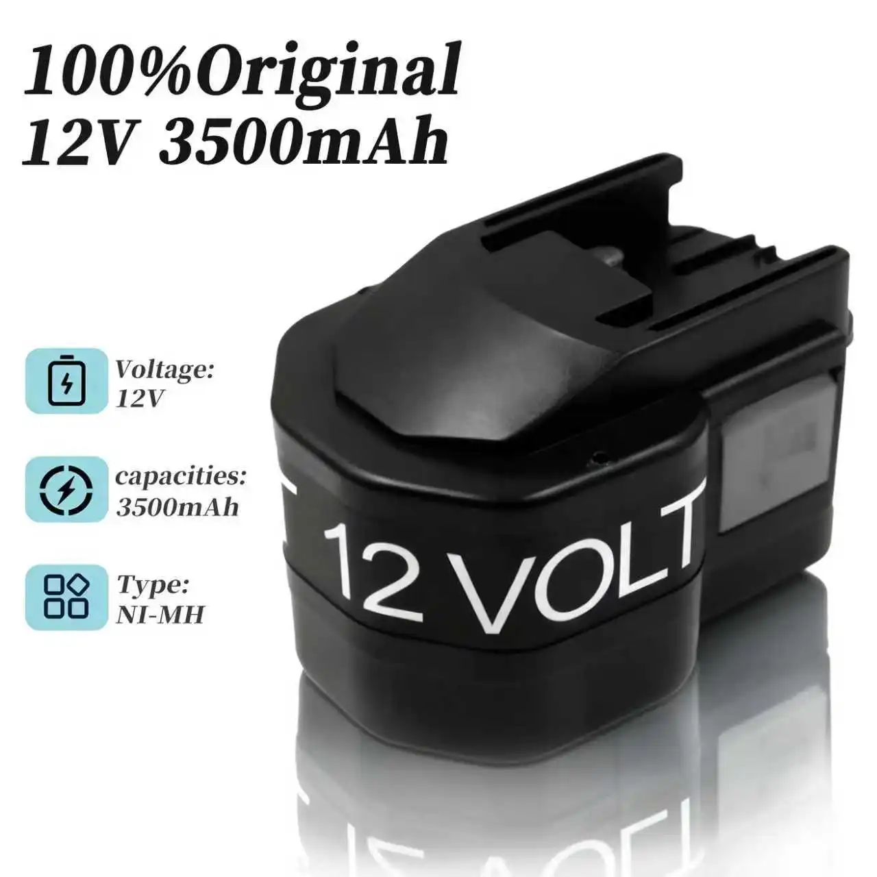 

100% новый никель-водородный аккумулятор AEG для электроинструментов, 12 В 3500 мАч BS12X SB2E BX12 BXL12 P320 BXS12 PBS3000