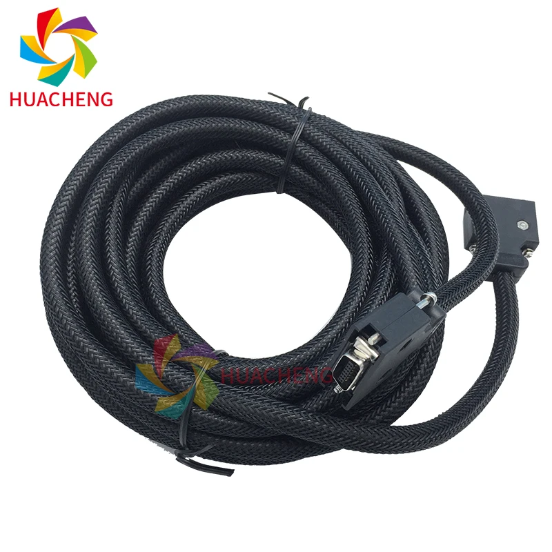 

Printer Black DX5 High Density Cable for Allwin Human Xuli Large Format Printer 14pins Main Board Data Cable 4M 6M