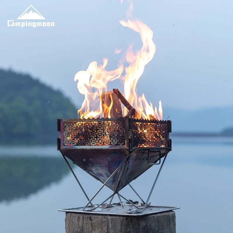 

Ветрозащитная панель для гриля из нержавеющей стали в форме кольца, для использования на открытом воздухе, для кемпинга и барбекю.