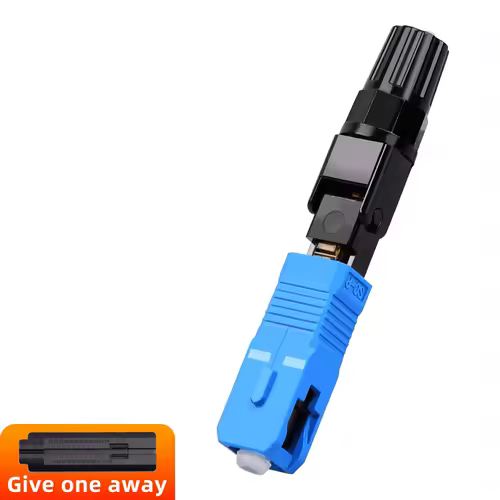 SIGS Fiber Cold Splicer Fiber Optic Connector SC-APC Connector FTTH Embedded Leather Wire Quick Connector - Image 8