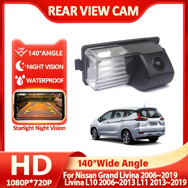 HD CCD Night Vision Reverse Backup Parking Camera For Nissan Grand Livina 2006~2019 Livina L10 2006~2013 L11 2013~2018 2019
