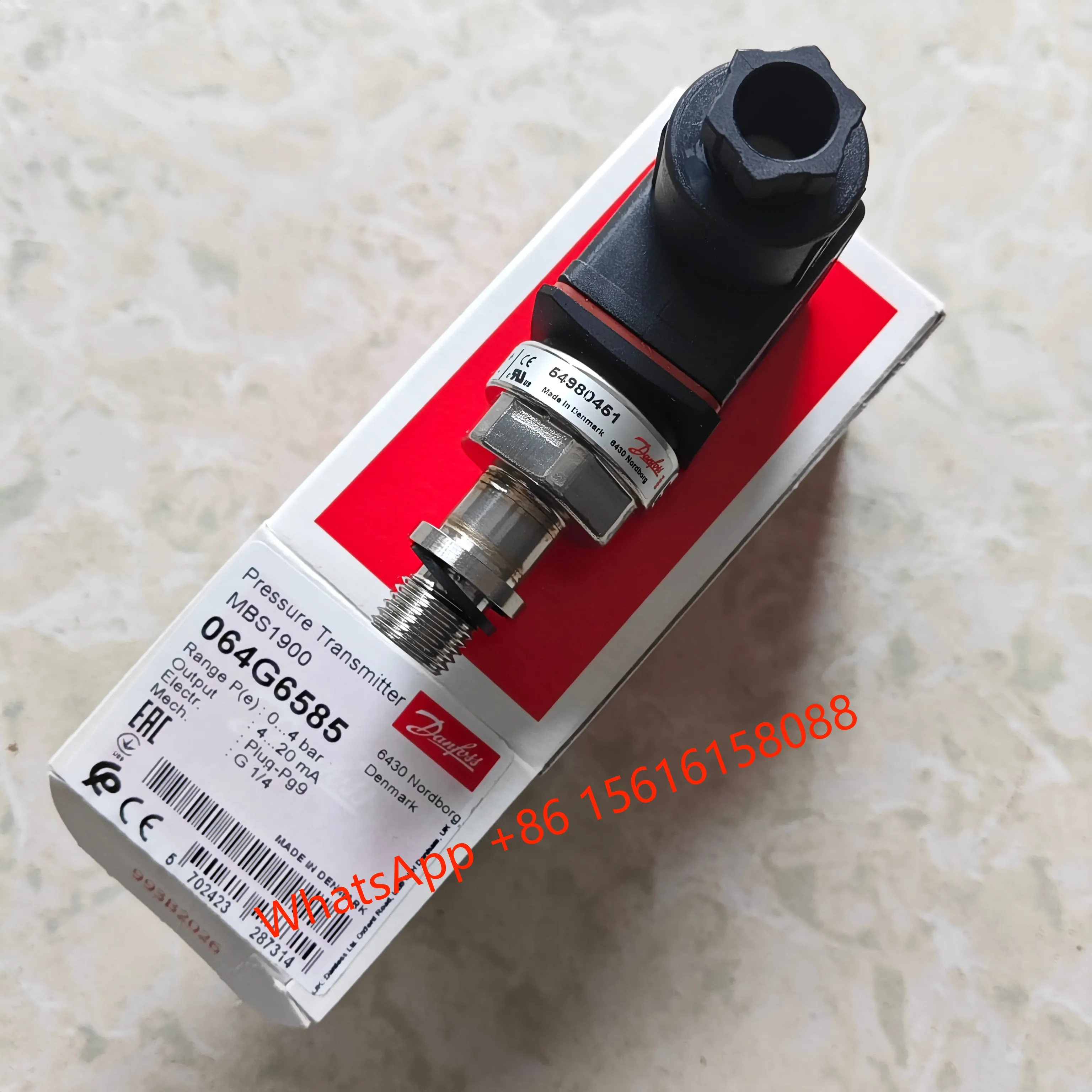 New for Danfoss MBS1900 pressure transmitter: 064G6521 064G6522 064G6523 064G6531 064G6542 064G6571 064G6575 064G6585 064G6586