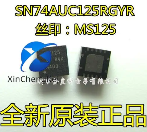 

30 шт. оригинальные новые SN74AUC125RGYR логическая шелкография MS125 QFN14