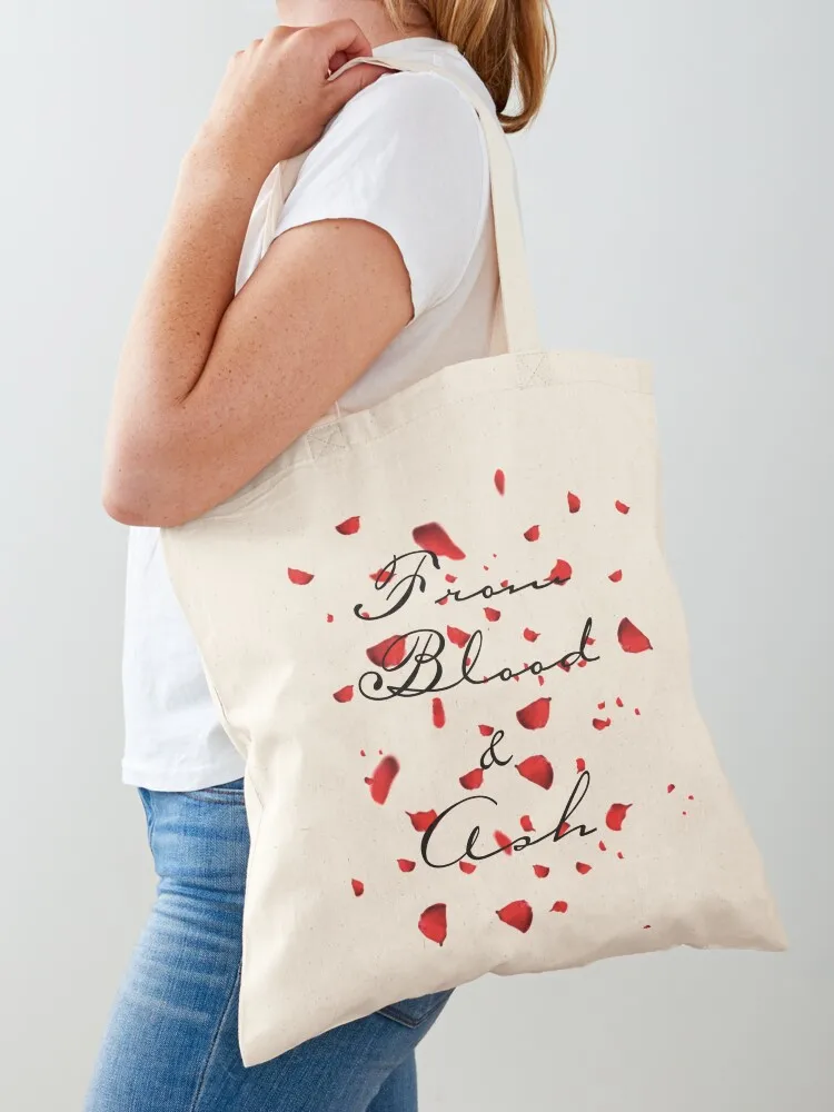 

From Blood and Ash (Book) Tote Bag personalized tote bag shopper bag women canvas Canvas for women canvas tote