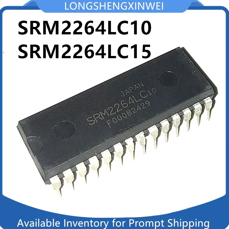 1PCS New SRM2264LC10 SRM2264LC15 Original Direct Insertion DIP-28 SRM2264LC Integrated Circuit Chip