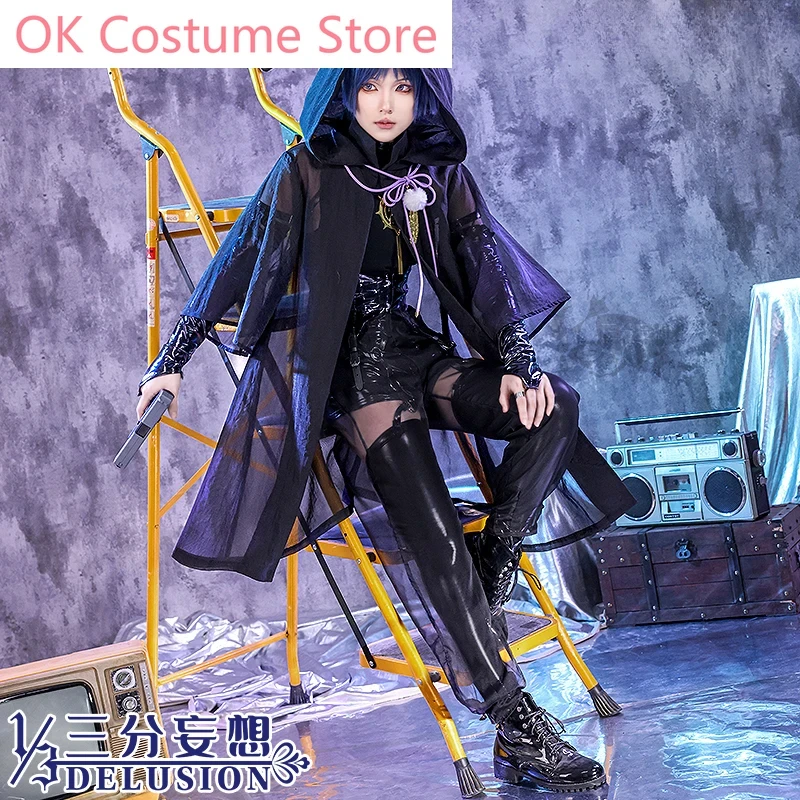 Anime! Genshin Impact Scaramouche Sniper Killer Game Suit Handsome Uniform Cosplay Costume Halloween Party Outfit Men