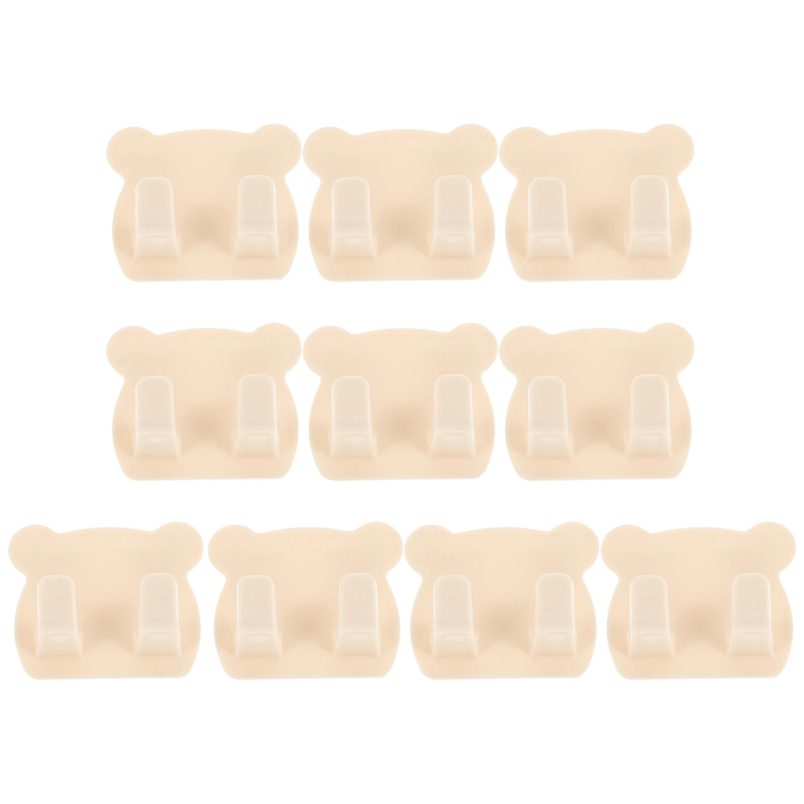 

10 Pcs Plug Shaver Storage Rack Hangers for Clothes Plastic Bathroom Kitchen Organizer
