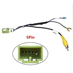 5Pin For Isuzu D-MAX/Suzuki Vitara/Mitsubishi Pajero 4WD Original Factory Auto Camera Video Output Reverse Camera Adapter Cable