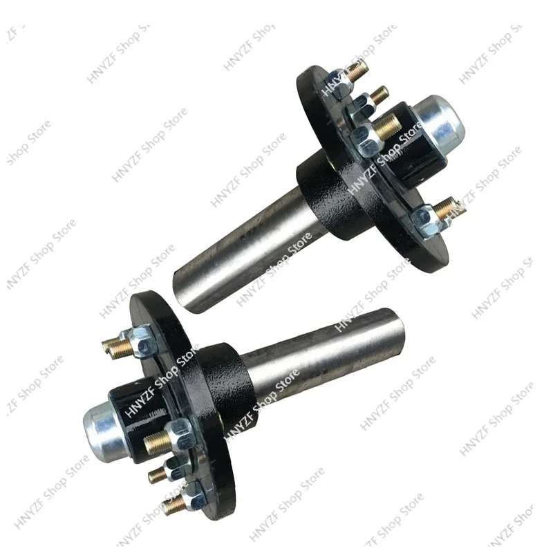 6-139.7 \ 5-139.7 CAP 1.5TON Unbrake Trailer Half Axle Shaft Hubs Price For Pair RV Parts Camper Accessories Caravan Components