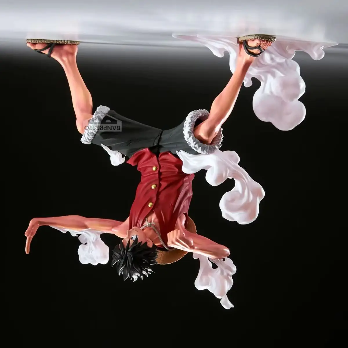 Original BANDAI BANPRESTO ONE PIECE MAXIMATIC PLUS Monkey D. Luffy PVC Anime Figures Action Figure Model Toys