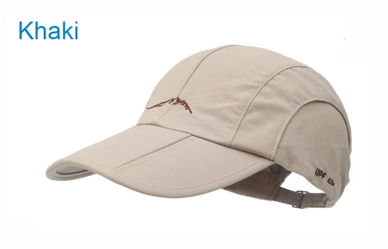 Unisex impermeável Baseball Cap, secagem rápida, respirável, dobrável, ciclismo, proteção solar, esporte ao ar livre, primavera, verão