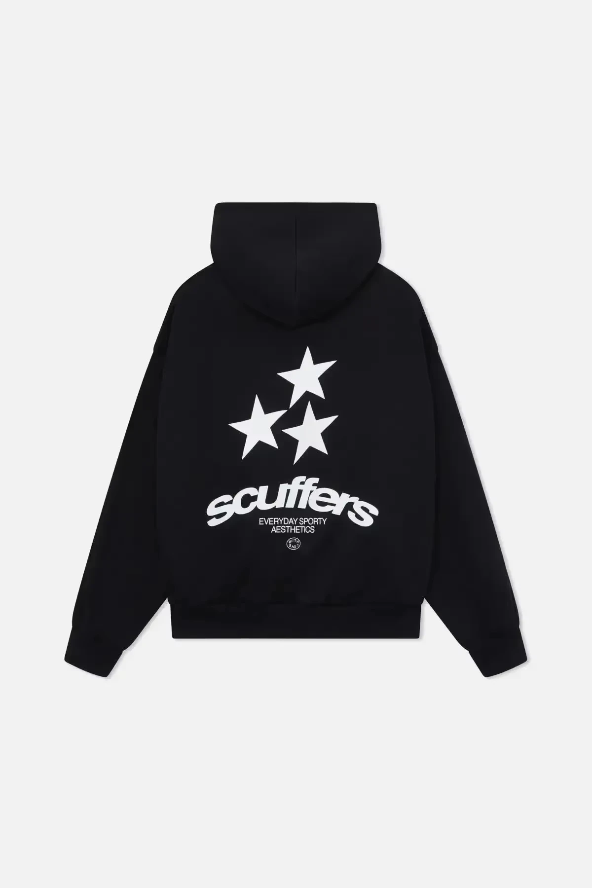 Harajuku Scuffers Logo Hoodies Men New Goth Oversized Hoodie Streetwear Sweatshirts Gothic Korean Tops Grunge Y2k Clothes