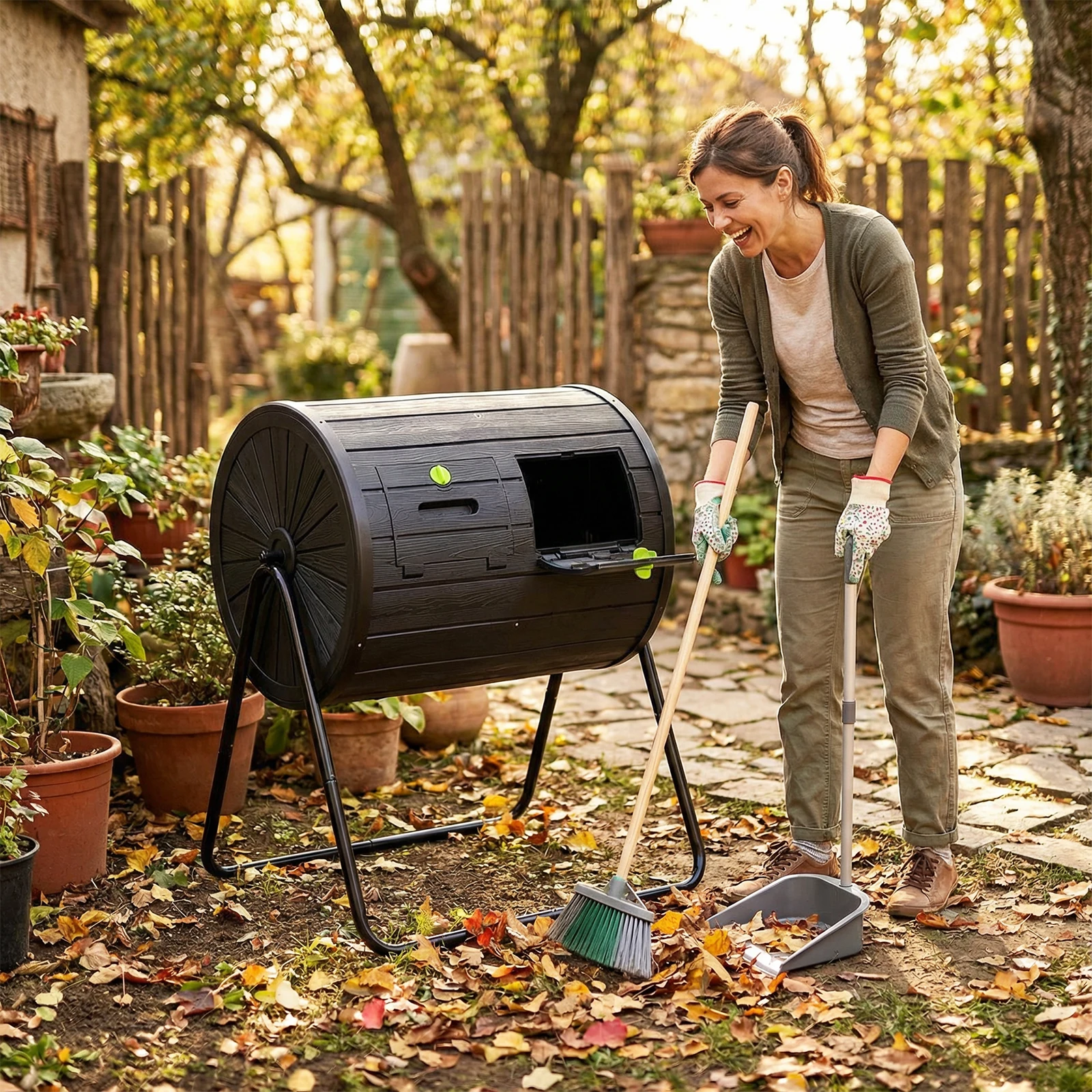 Compost Tumbler 37.…