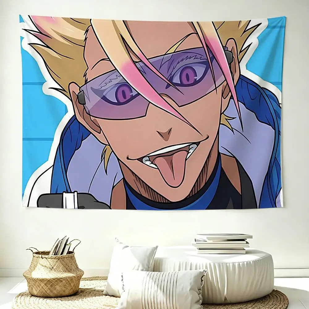 Blue Lock Character Ryusei S-Shidou Flags Wall Hanging Background Art Banner for Bedroom Home Outdoor