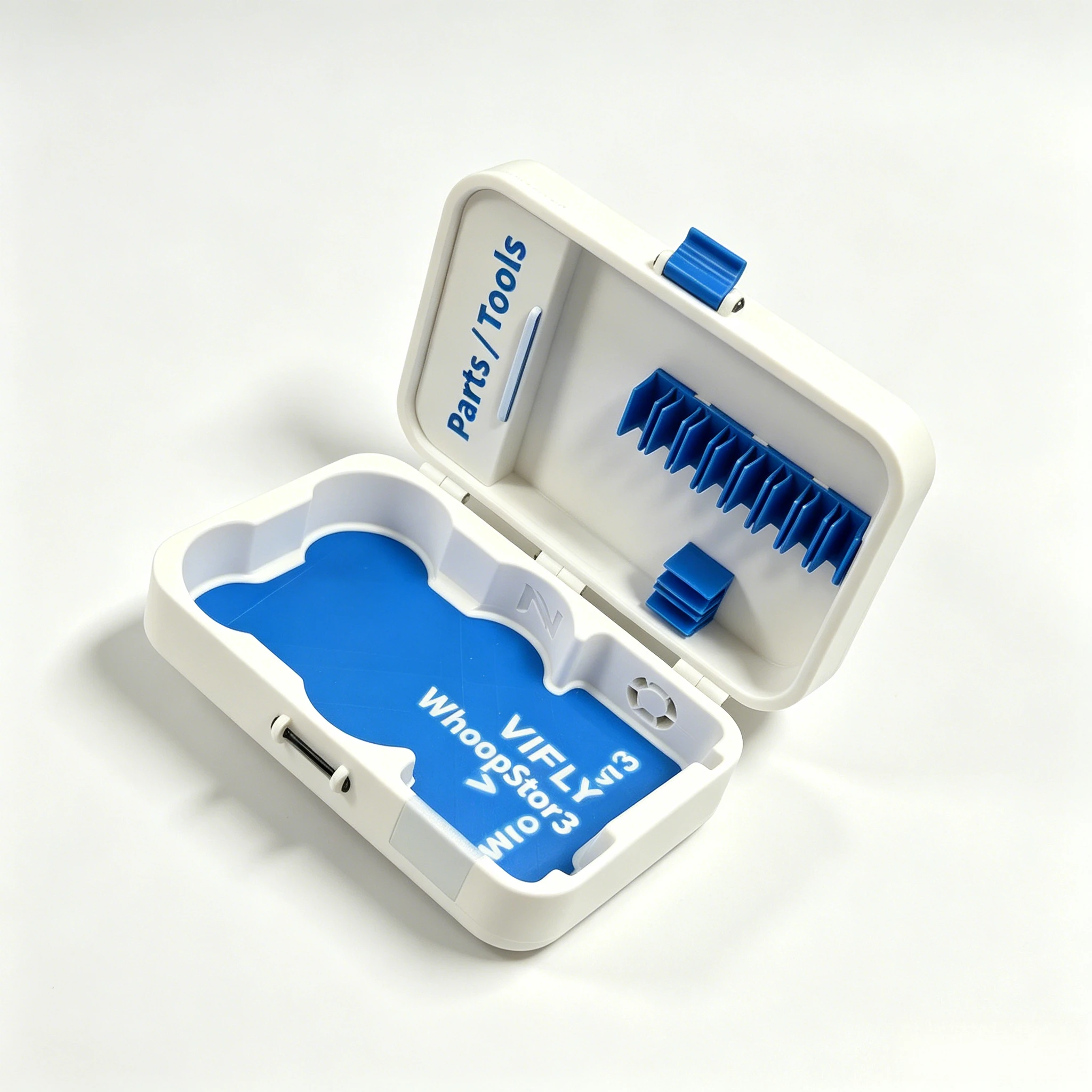 Portable Protector Storage Box Fit WhoopStor3 1S LiPo Charger BetaFPV Meteor75 Pro FPV Whoop Drone Battery Carry Case view 5