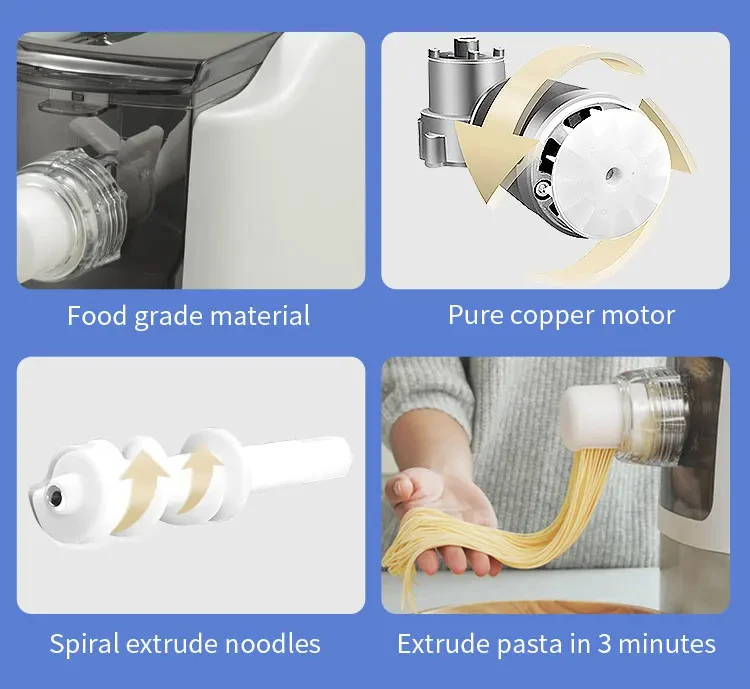플라스틱 소형 미니 가정용 전기 라면 압출기 파스타 국수 제조기 가격