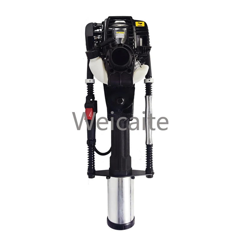 

100GPD-140FA Rear Driver Gasoline Fence Gate Ring 4 Stroke Jack Hammer Ramming Hammer Pile Picket Fence