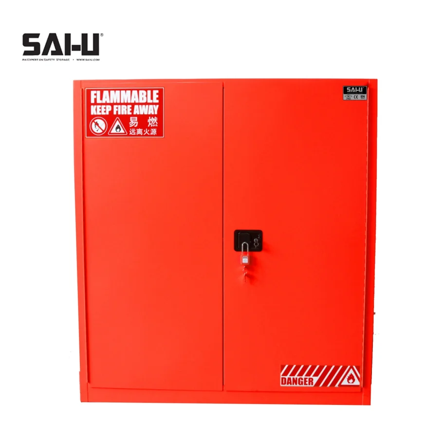 Stockage SAI-U de Cabinet des armoires 115Gal de tambour d'huile de certification de la CE de FM pour 200L E27