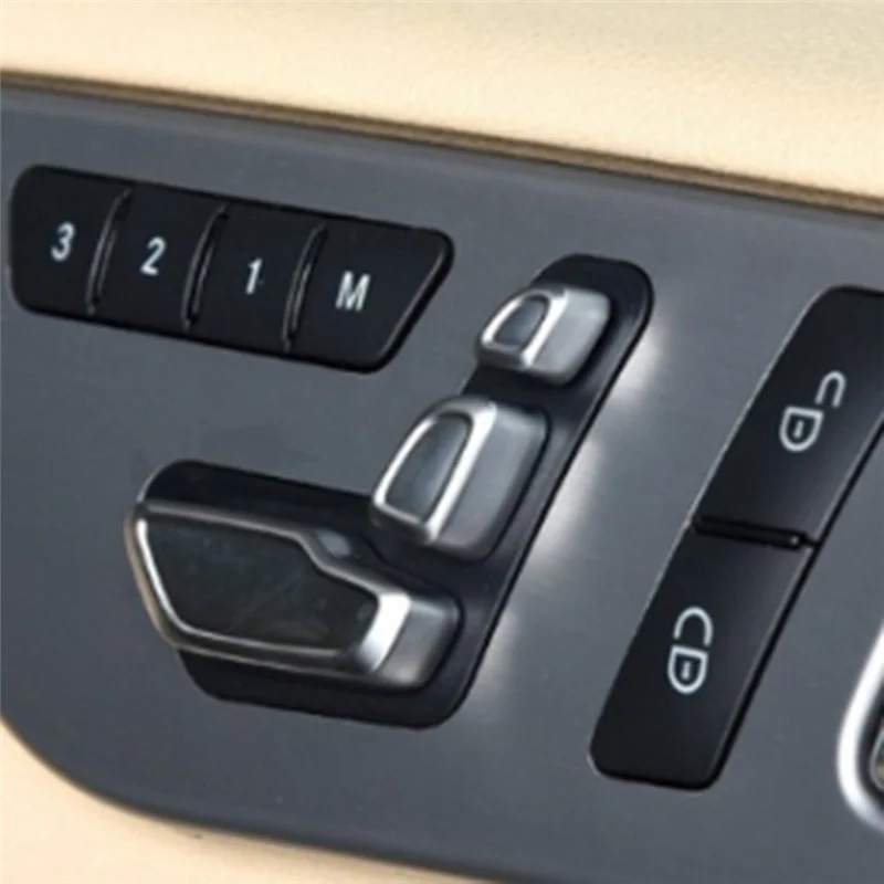 

Car Front Seat Adjustment Button Cover For Mercedes Benz W166 W172 W176 W246 No. 2 Button