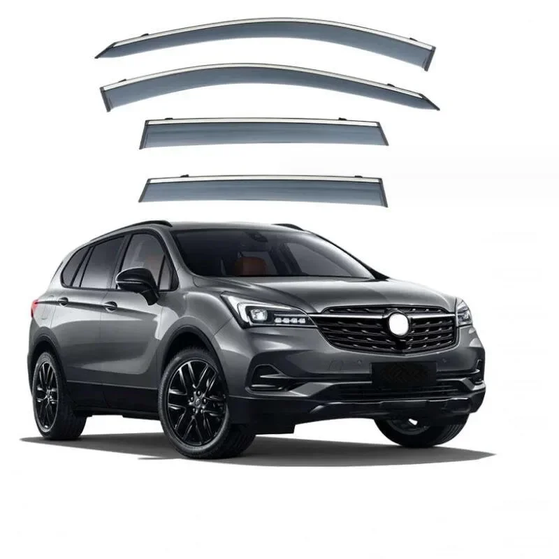 Weather Shield Side Window Deflector Car Rain Guard For Buick Enclave Envision S GS 2014 2015 2016 2017 2018 2019 2020 2021-2024