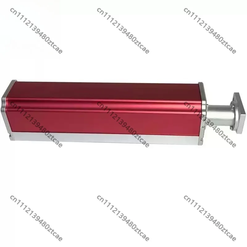 Blue‑Gray Fiber Optic Light Path Housing With Neck Laser Marking Engraver Light Tool Holder Industrial Machine Accessory