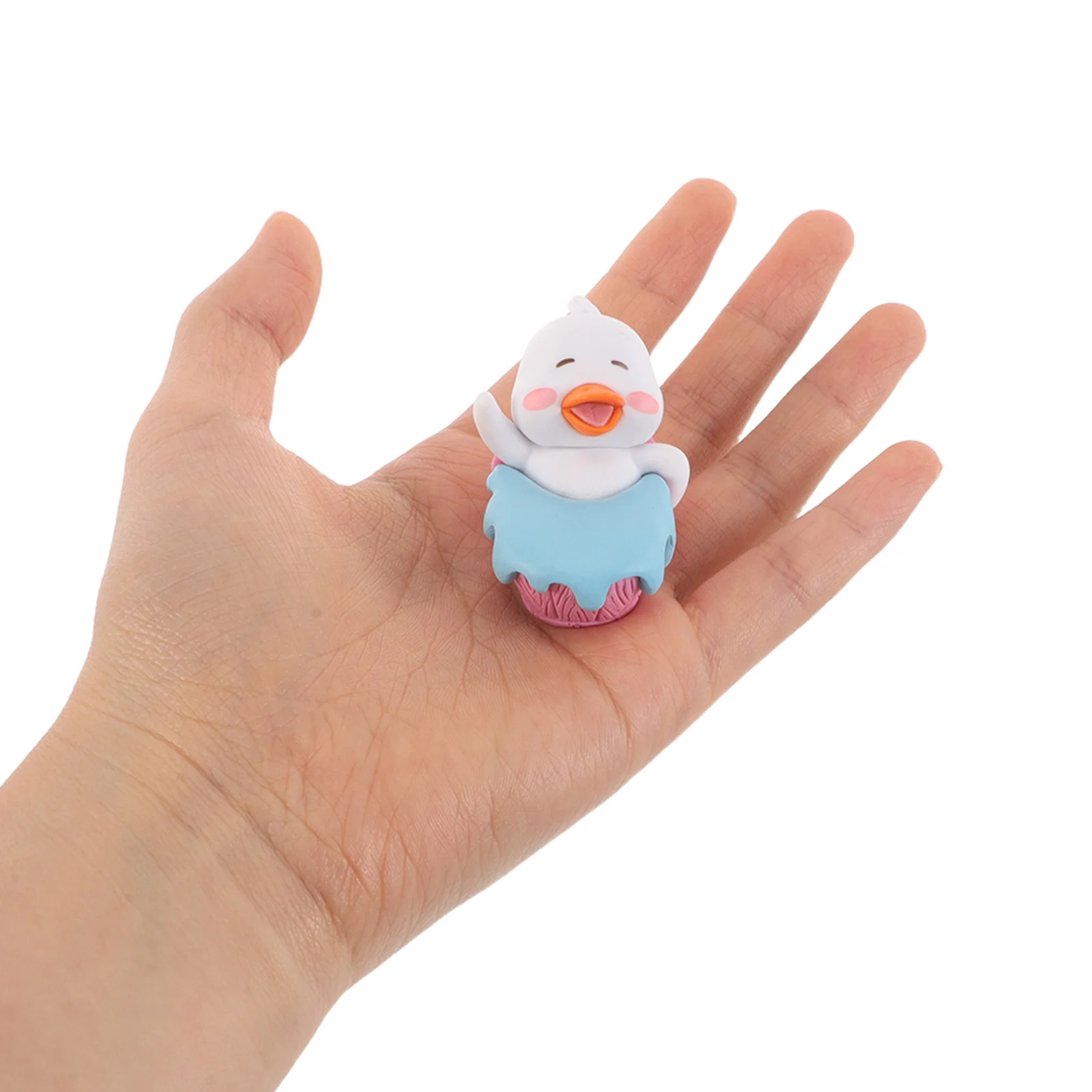 

8Pcs Mini Ducks Colorful Plastic Micro Landscape Accessories for Desktop Terrarium Fairy Garden Car Dashboard Decoration